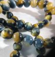 Blue and Yellow Tigers Eye Bead Bracelet Online Hot Sale