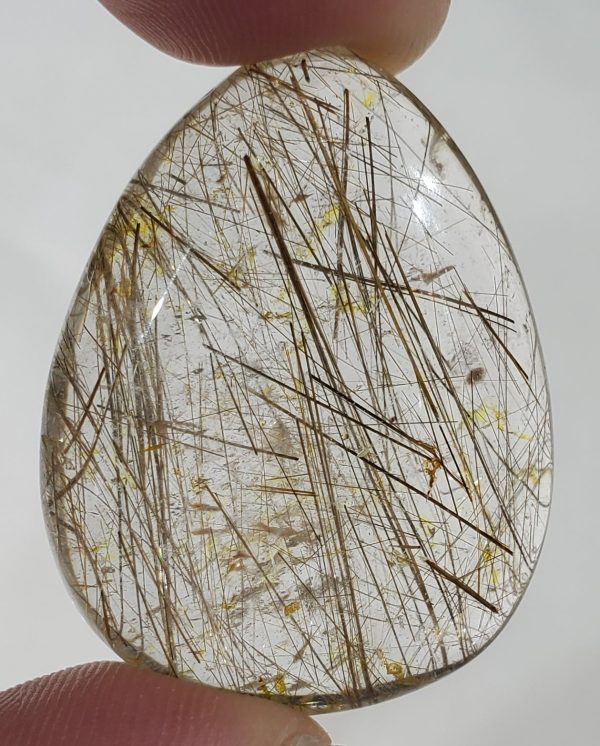 Rutilated Quartz Cabochon Cheap