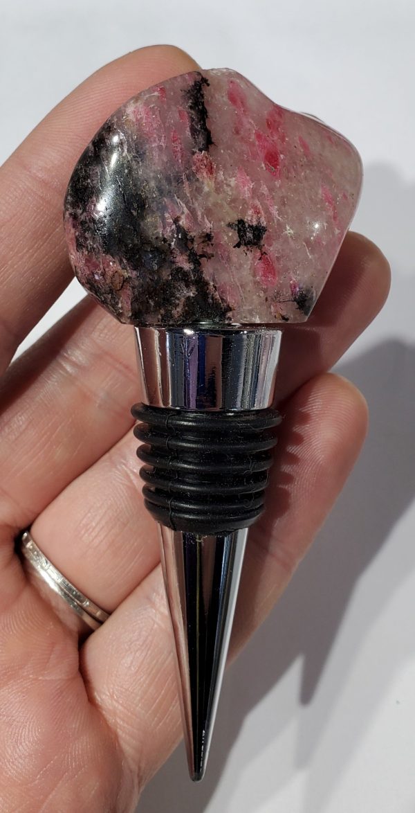 Rhodonite Wine Stopper Supply