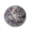 Pink Tourmaline and Lepidolite Sphere (Madagascar) Online Hot Sale