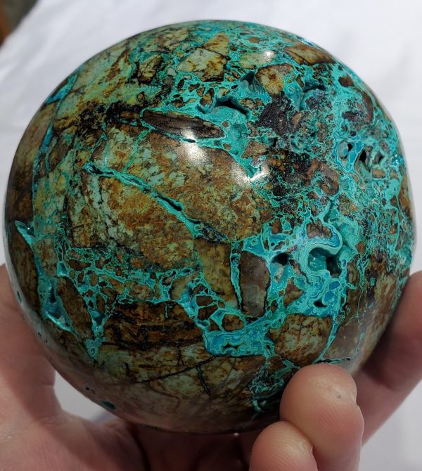 Chrysocolla Sphere,  Peru Hot on Sale