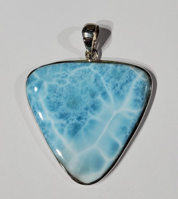 Larimar Pendant in Sterling Silver Discount