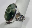 Ocean Jasper Ring in Sterling Silver For Discount