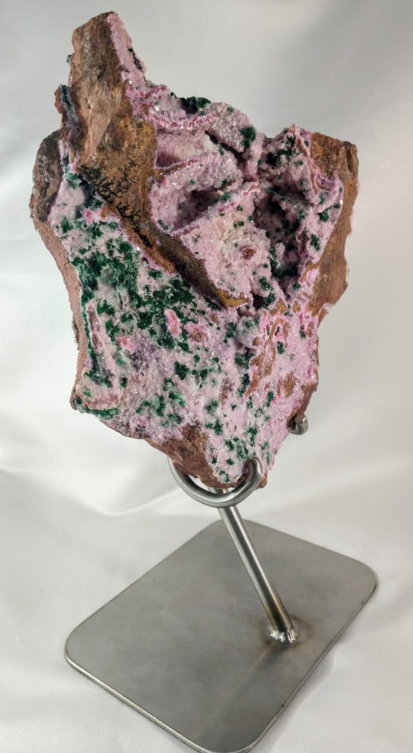 Spherocobaltite with Malachite and Quartz Sale