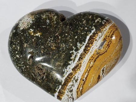 Ocean Jasper Heart, Madagascar For Sale