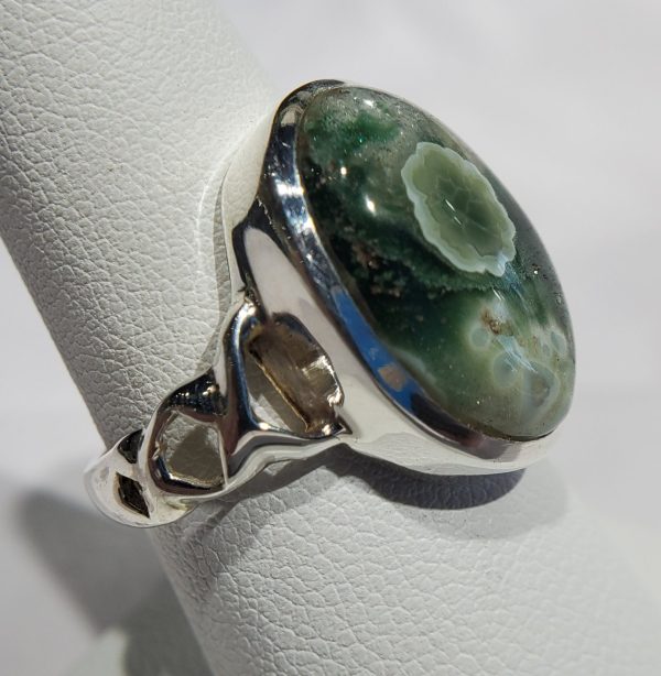 Ocean Jasper Ring in Sterling Silver For Discount