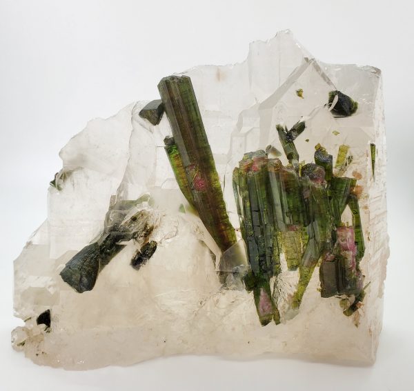 Bi-Color Tourmaline in Quartz Supply