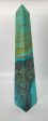 Chrysocolla Obelisk, Peru Hot on Sale