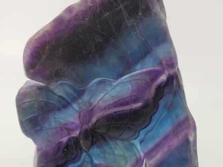 Fluorite with Butterfly Carving, China For Cheap