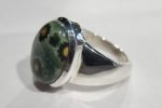 Ocean Jasper Ring in Sterling Silver Discount