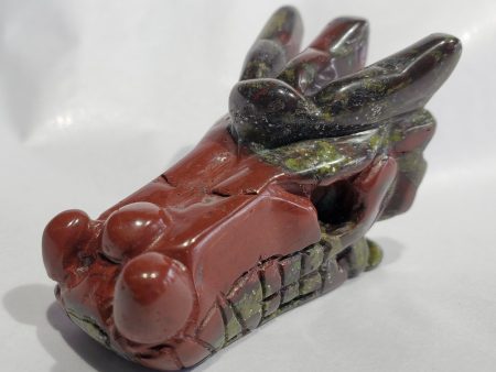 Bloodstone Dragon Carving Discount