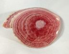 Rhodochrosite Stalactite Slice Online now