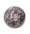 Pink Tourmaline and Lepidolite Sphere (Madagascar) Online Hot Sale