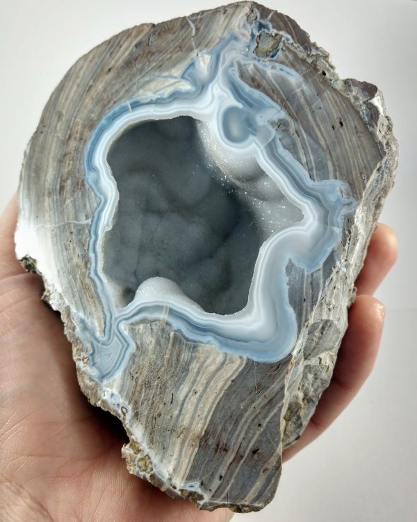 Druzy Quartz Geode, Utah For Sale