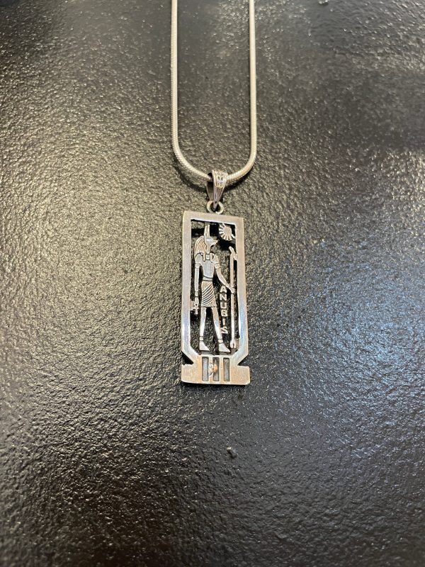 Anubis Cartouche Pendant on Sale