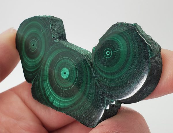 Malachite Stalactite Slice, DRC Supply