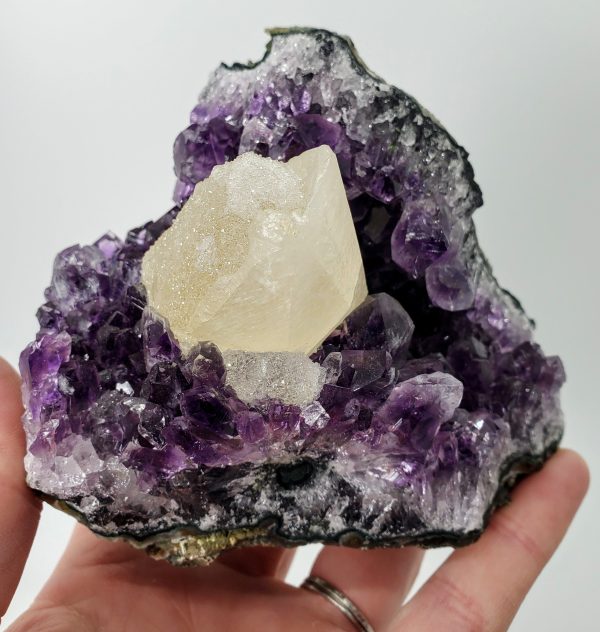 Amethyst and Calcite, Uruguay on Sale