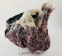 Lepidolite w Green Tourmaline on Sale