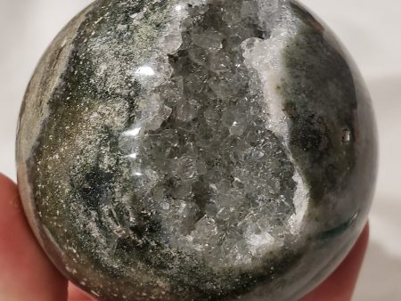 Ocean Jasper Sphere w  Druzy Quartz, Madagascar Online