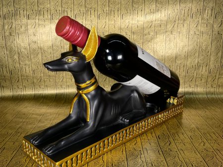 Anubis Wine Bottle Holder Sale