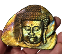 Labradorite Buddha Carving Hot on Sale