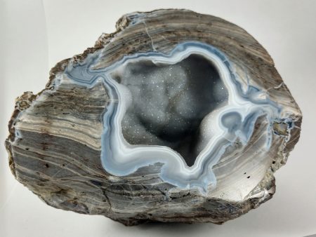 Druzy Quartz Geode, Utah For Sale