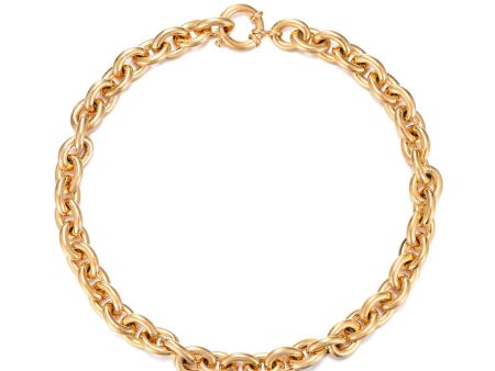 Collar Joan WATERPROOF (acero y dorado) For Cheap