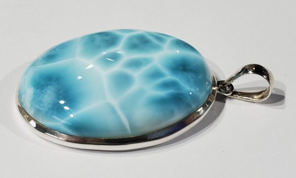 Larimar Pendant in Sterling Silver Online Hot Sale