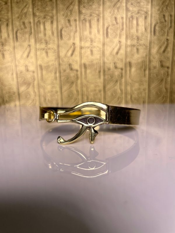 Gold Eye of Horus Bangle Cheap