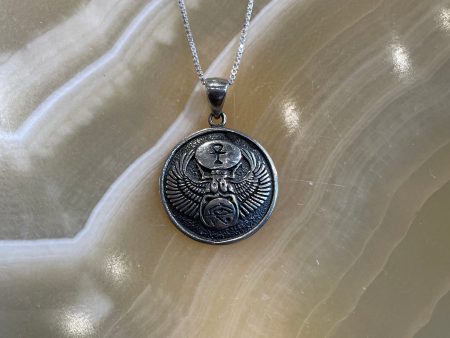 Winged Scarab Pendant Discount