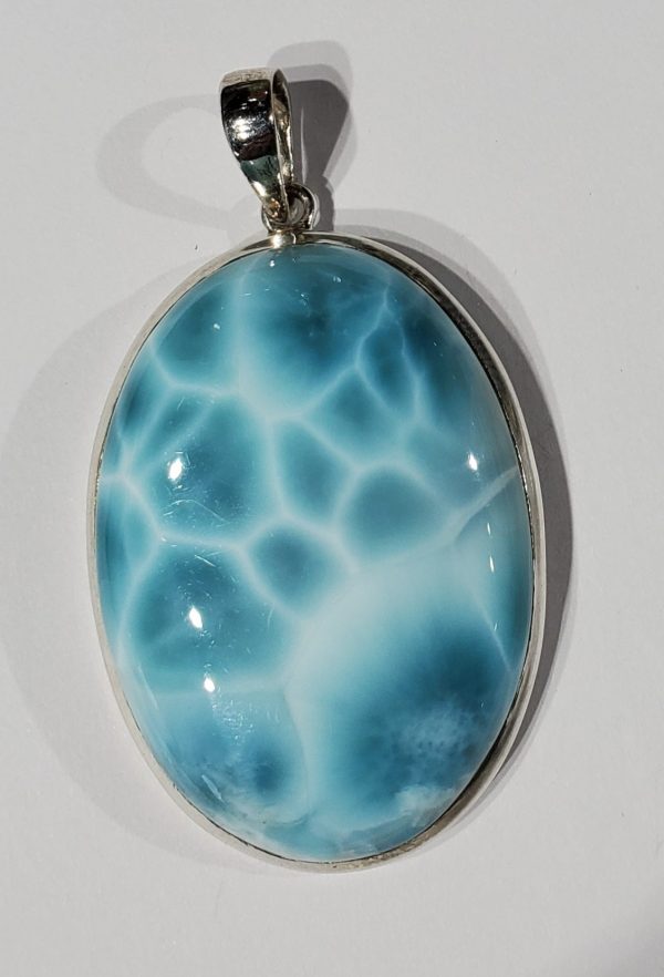 Larimar Pendant in Sterling Silver Online Hot Sale