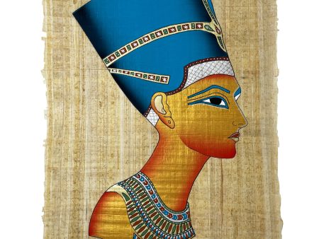 Nefertiti Bust Papyrus Sale