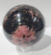 Rhodonite Sphere For Cheap