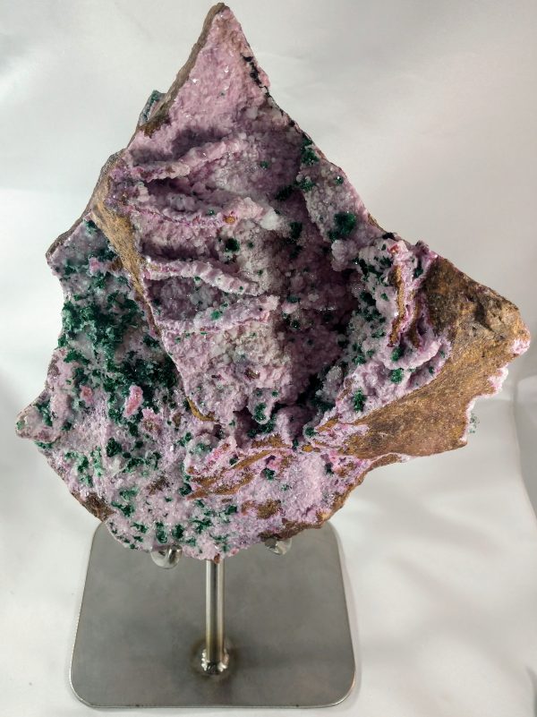 Spherocobaltite with Malachite and Quartz Sale