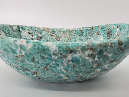 Amazonite Bowl, Madagascar For Sale