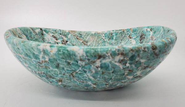 Amazonite Bowl, Madagascar For Sale