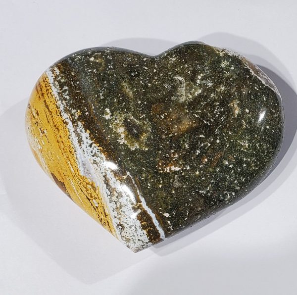 Ocean Jasper Heart, Madagascar For Sale