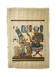 King Tutankamun and Queen Ankhesenamun Papyrus Fashion