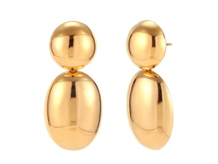 Pendientes Meba WATERPROOF (plateado y dorado) Online Hot Sale