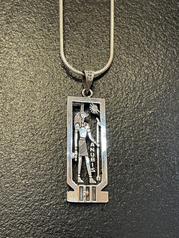 Anubis Cartouche Pendant on Sale