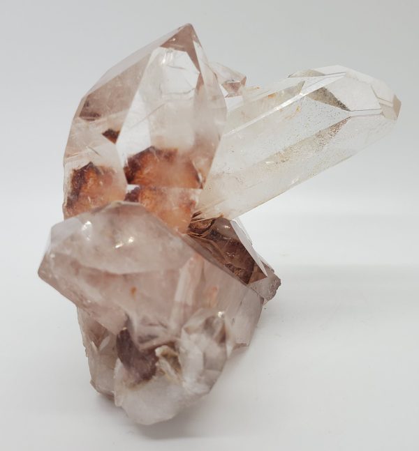 Quartz Cluster w  Hematite, Brasil Online now