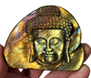 Labradorite Buddha Carving Hot on Sale