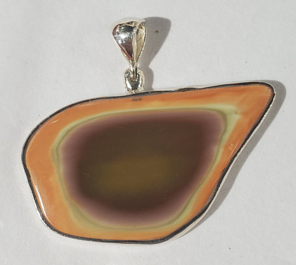 Imperial Jasper Pendant in Sterling Silver Online Hot Sale