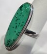 Malachite Ring in Sterling Silver For Discount