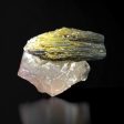 Verdelite Tourmaline w  Quartz, Aricanga Mine, Brazil on Sale