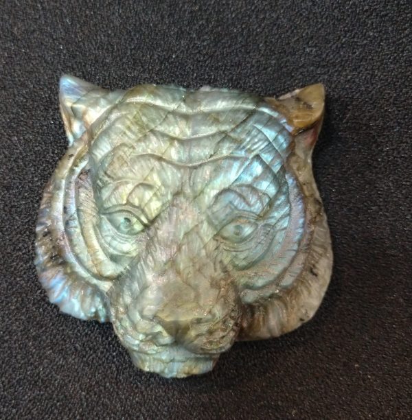 Labradorite Tiger Carving Cheap