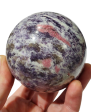 Pink Tourmaline and Lepidolite Sphere (Madagascar) Online Hot Sale