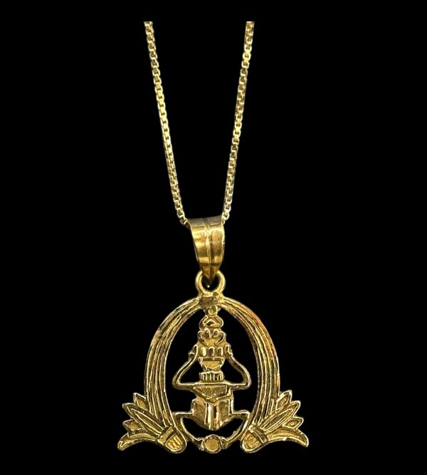 18k Gold Scarab Pendant Online Hot Sale