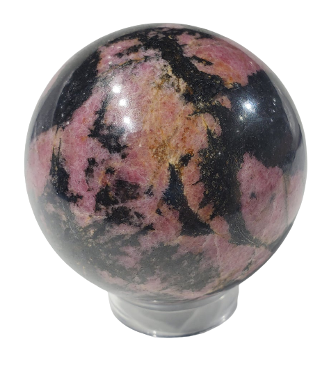 Rhodonite Sphere, Brasil For Sale