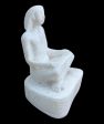 Alabaster Egyptian Scribe Statue - Made in Egypt Fashion